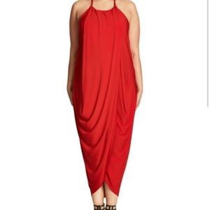 City Chic- Slinky wrap dress!